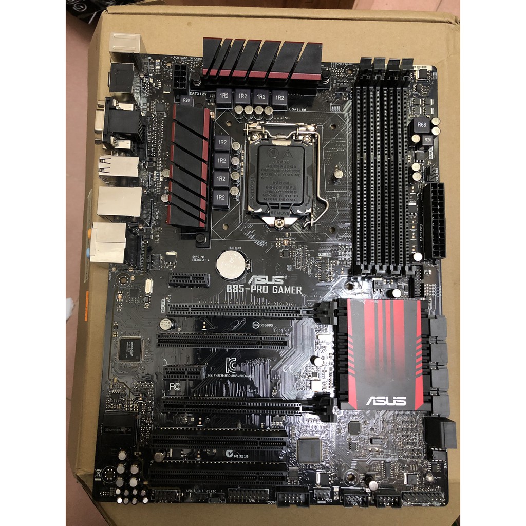 Mainboard Asus B85 Pro Gamer - Hàng FullBox - Bảo hành 36 tháng