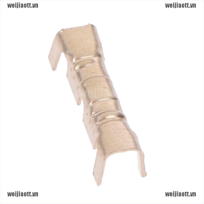 Bộ 100 phụ kiện kết nối thiết bị đầu cuối bằng đồng cỡ 0.5-1.5mm² chất lượng cao
