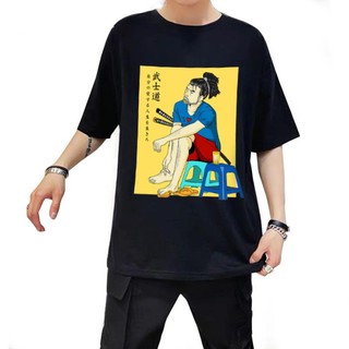 GIÁ SỈ ÁO THUN UNISEX YASUO TRÀ ĐÁ (ĐEN)