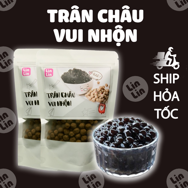 Trân Châu Đài Loan Nhập Khẩu 🔥Lin Lin🔥 Nguyên Liệu Làm Chân Châu Tại Nhà Ngon Như Ở Quán  AC09