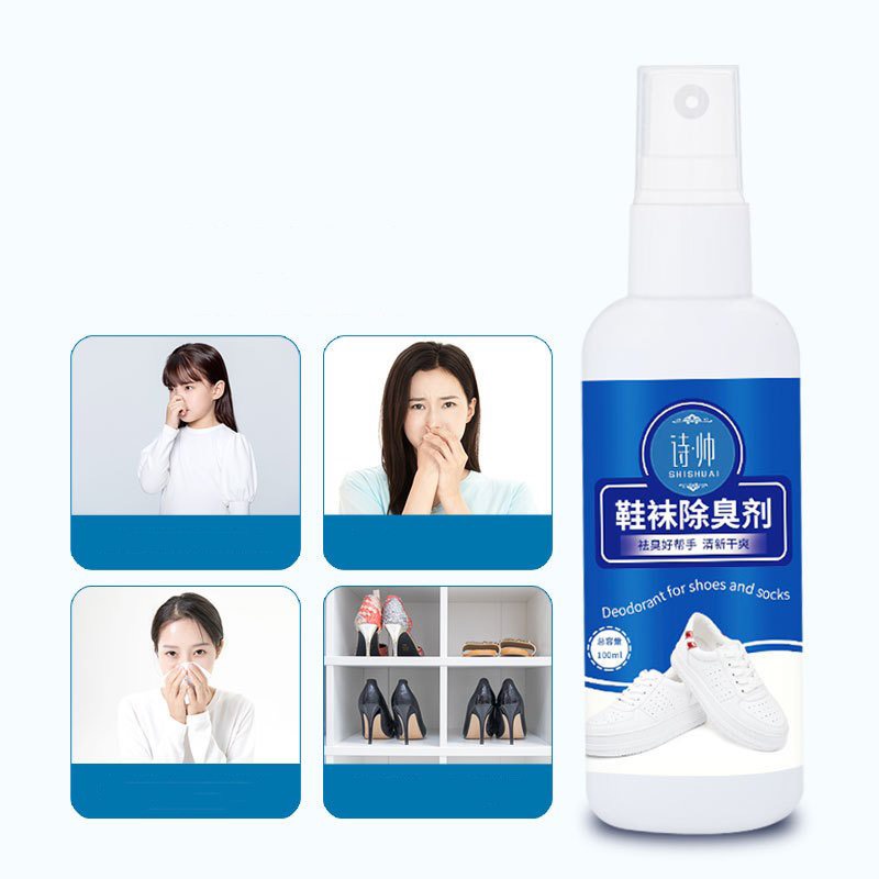 Bình Lọ Xịt Giày Hatsaoka 100ml Với Mùi Thơm Dịu Nhẹ, khử mùi hôi hiệu quả cho giày dép sau khi hoạt động thể chất