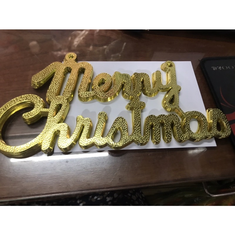 Chữ Merry Christmas