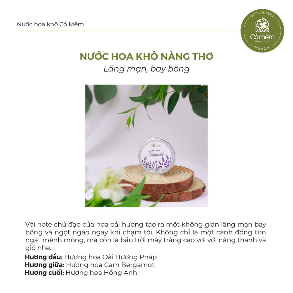 Combo Xà Bông, Nước Hoa Khô, Tinh dầu Thiên Nhiên Lavender/ Oải Hương Nước Pháp Cỏ Mềm