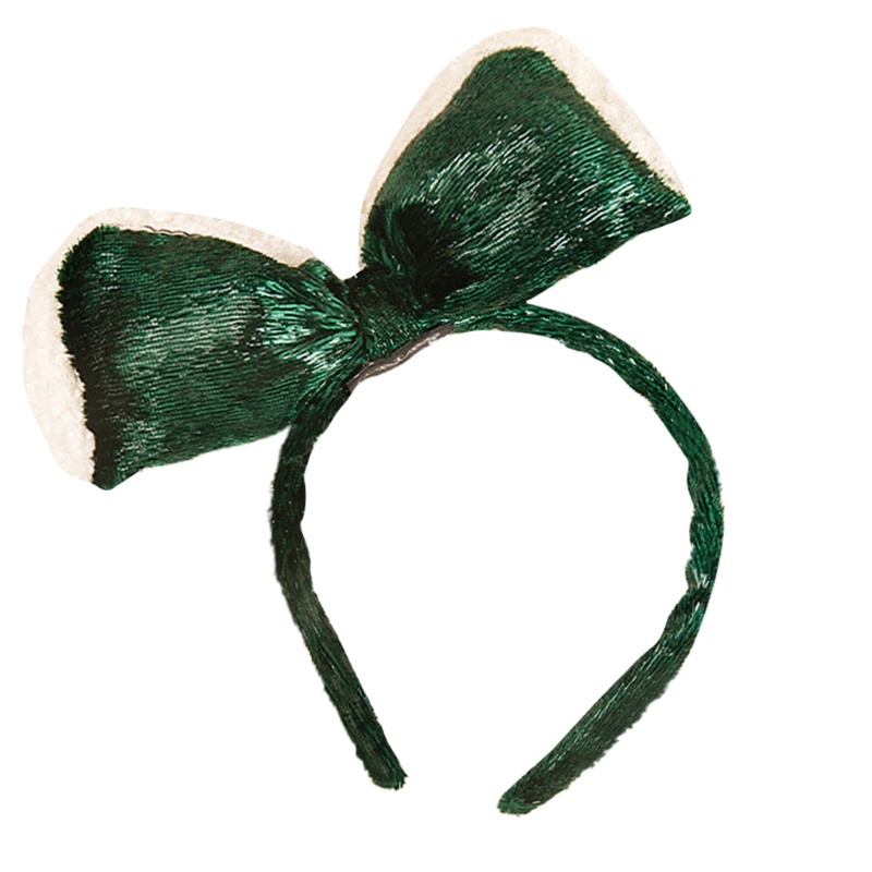 Kẹp Tóc Nơ Nhung Xinh Xắn Dành Cho Bé Gái