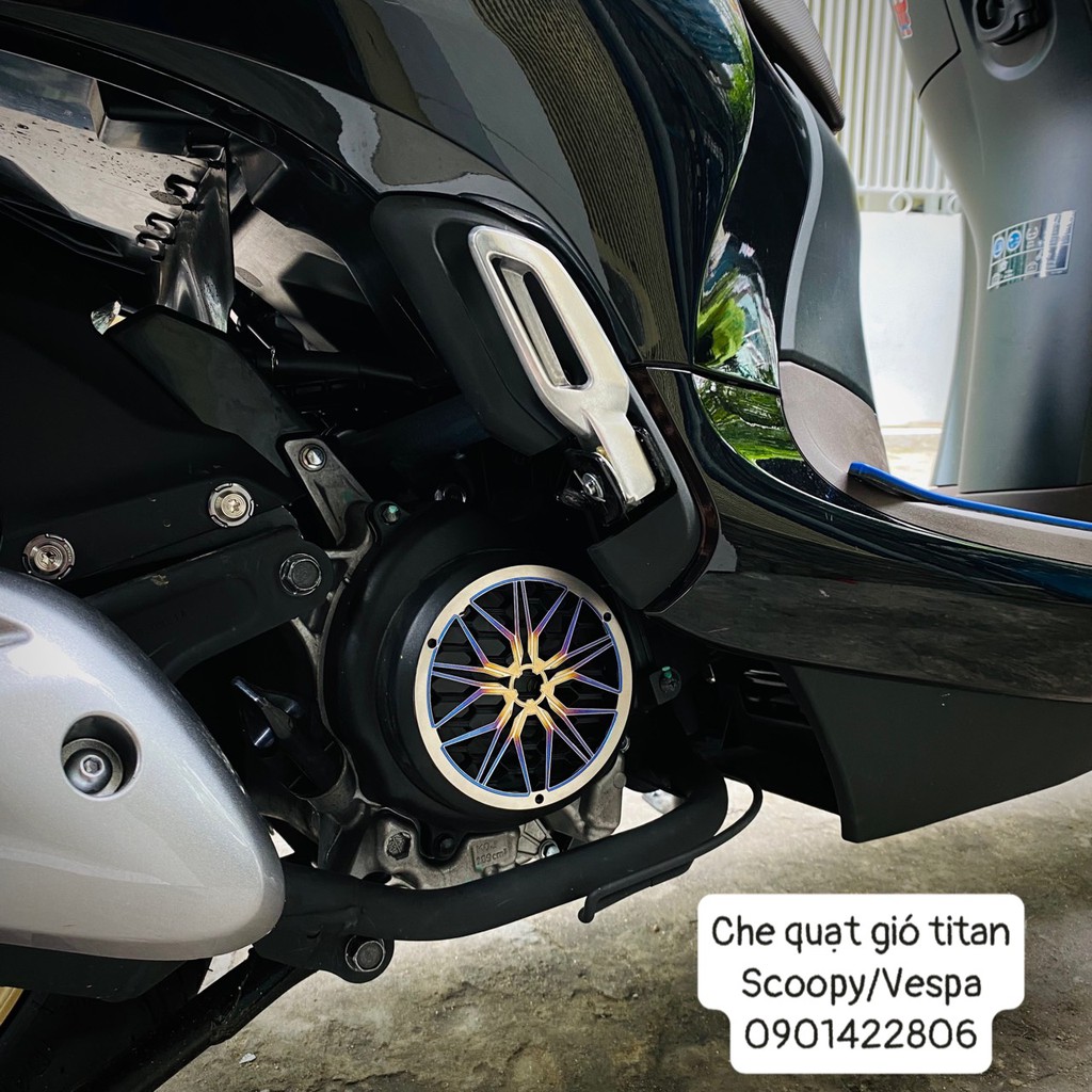 Che cánh quạt gió titanium