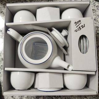 Bộ trà 0.8L Came Chỉ Xanh Dương