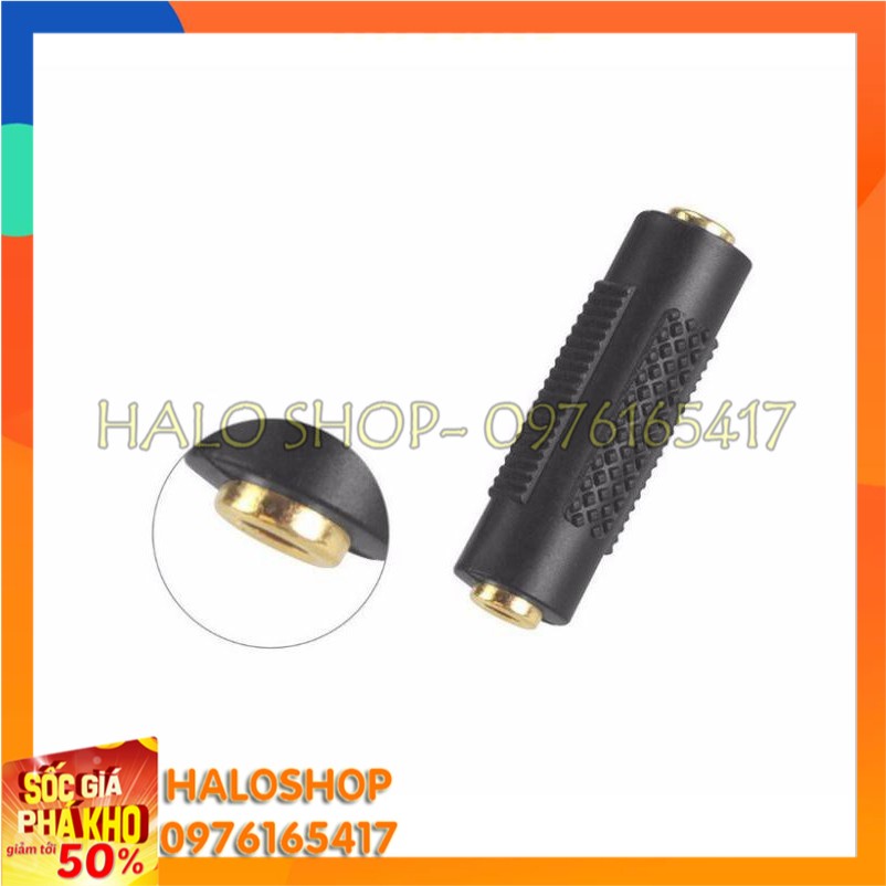 Jack đầu Nối 2 Đầu 3.5 Âm