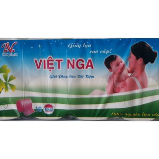 Giấy vệ sinh Việt Nga hình mẹ và bé 10 cuộn