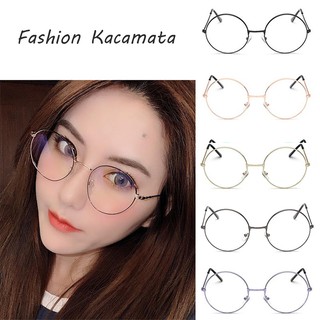 Kính gọng tròn phong cách Harajuku dành cho nam và nữ
