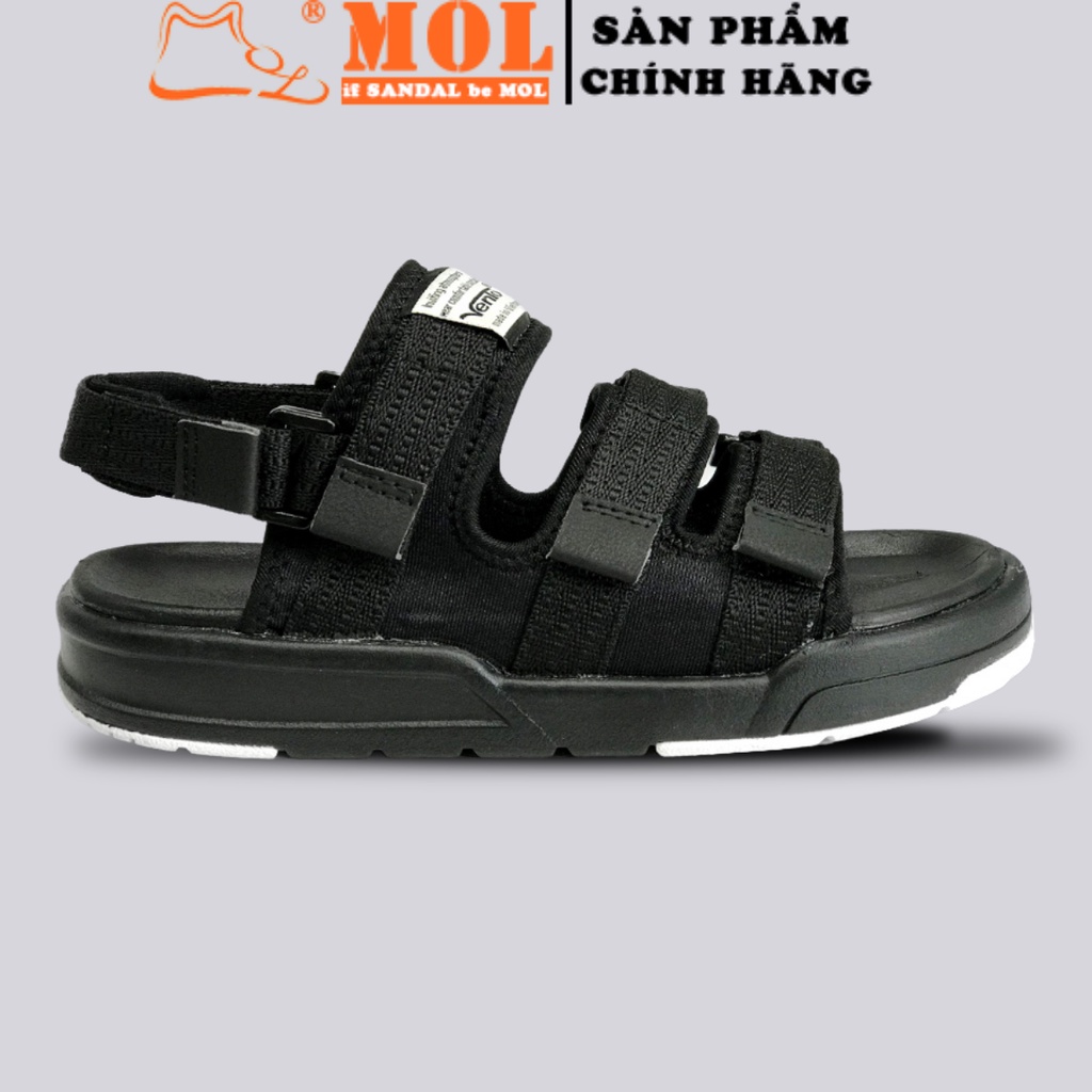 Giày sandal Vento unisex nam nữ 3 quai ngang có quai hậu tháo rời cho cặp đôi mang đi học đi biển du lịch NV1001