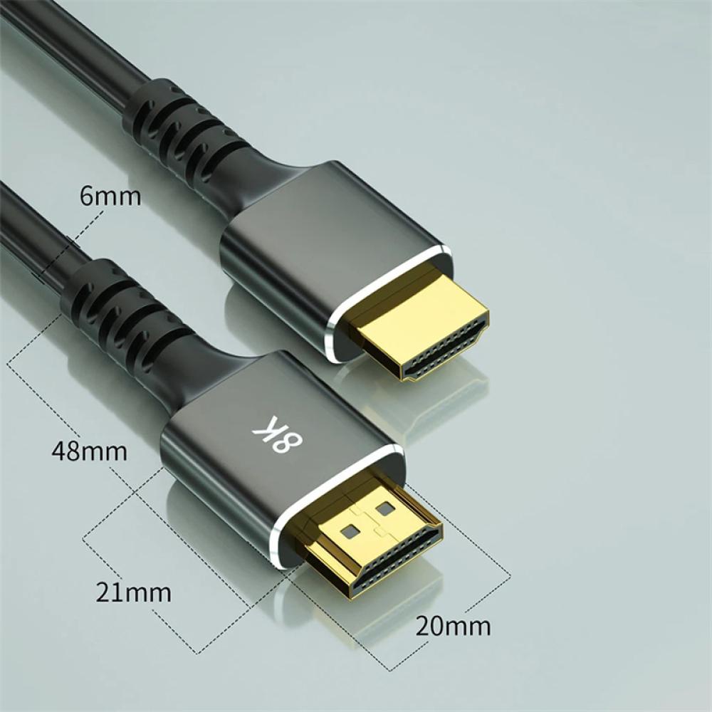 Dây Cáp Chuyển Đổi HDMI-compatible 2.1 8K 60Hz 4K 120Hz 48Gbps HDR Cho TV C5X6