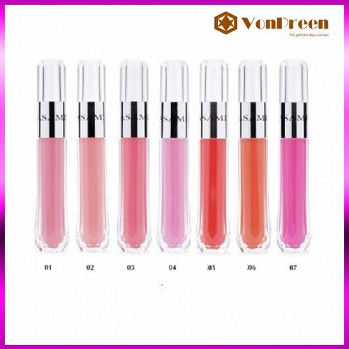 ⚡️Son bóng Asami Lip Gloss, tự nhiên, tươi trẻ, dưỡng ẩm, giúp đôi môi mềm mại, căng mịn