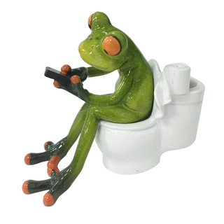 Ếch Ngồi Toilet 3d Trong 1