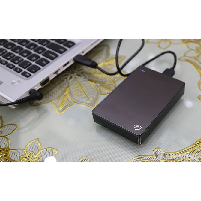 {bảo hành 5 năm chính hãng+1 bao da chống sốc}Ổ Cứng Di Động Seagate Backup Plus 4TB