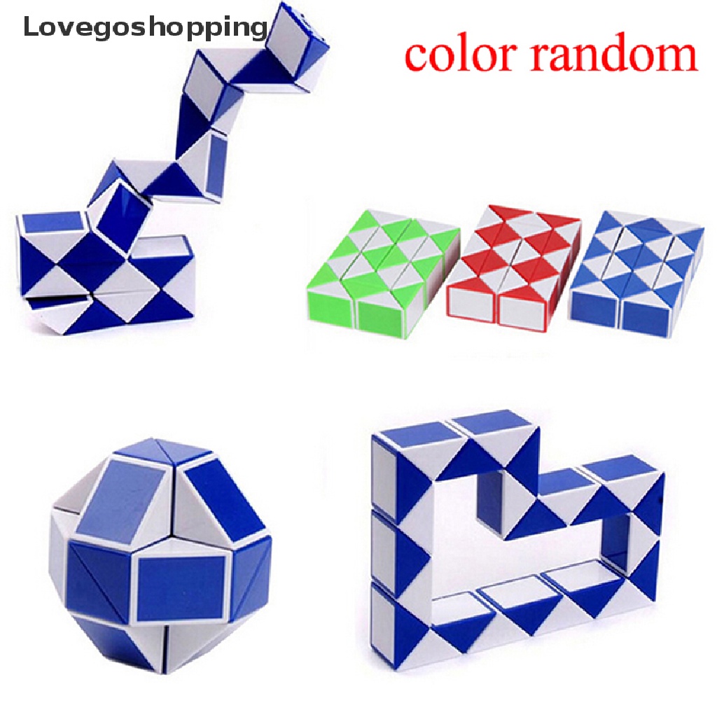 Lovegoshopping 1Pc educational toy hot puzzles 3d cool snake magic popular kids game VN