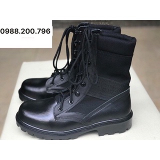 giày cao cổ da thật 100%