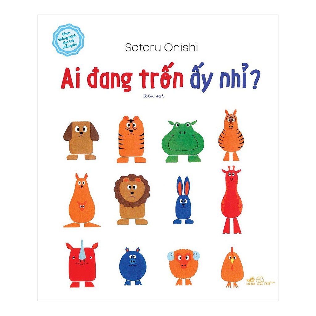 Sách Nhã Nam - Ehon Thông Minh Cho Trẻ Mẫu Giáo