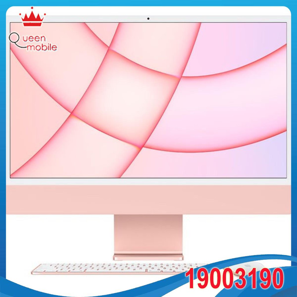 [Trả góp 0% LS] Máy tính iMac 24 inch 2021 – Chip M1/RAM 8GB/SSD 256GB – Phiên bản 8-Core CPU | 8-Core GPU | BigBuy360 - bigbuy360.vn