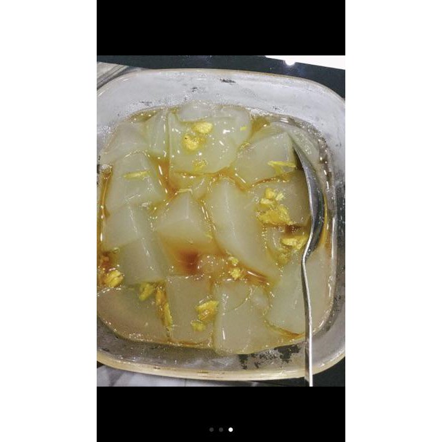 Rong khô nấu xu xoa