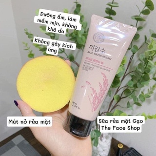 Sữa rửa mặt chiết xuất gạo The Face Shop 150ml