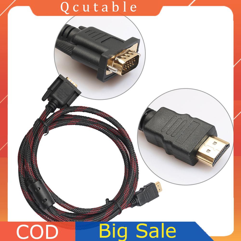 Cáp Chuyển Đổi Full Hd Hdmi Sang 15 Pin Vga Cho Hdtv | BigBuy360 - bigbuy360.vn