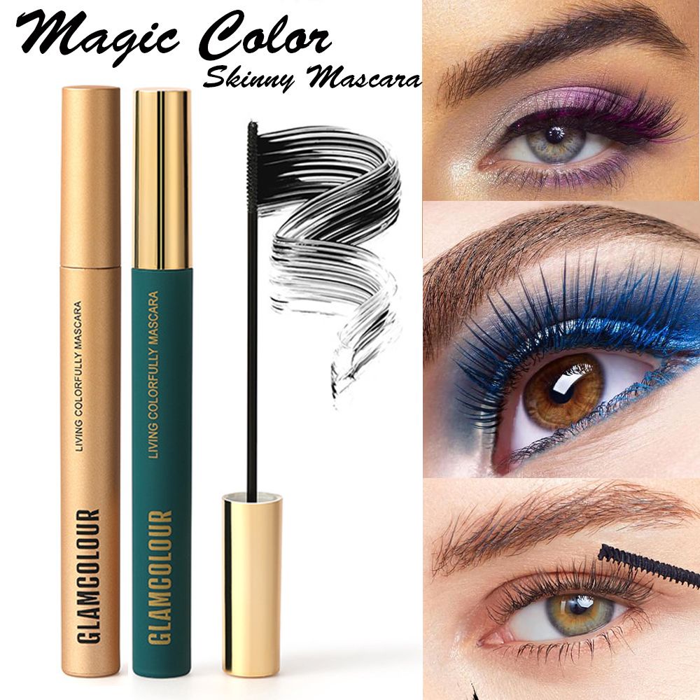 [Hàng mới về] Mascara BORAGE sợi tơ chống thấm nước chuốt mi cong dài dày thời trang