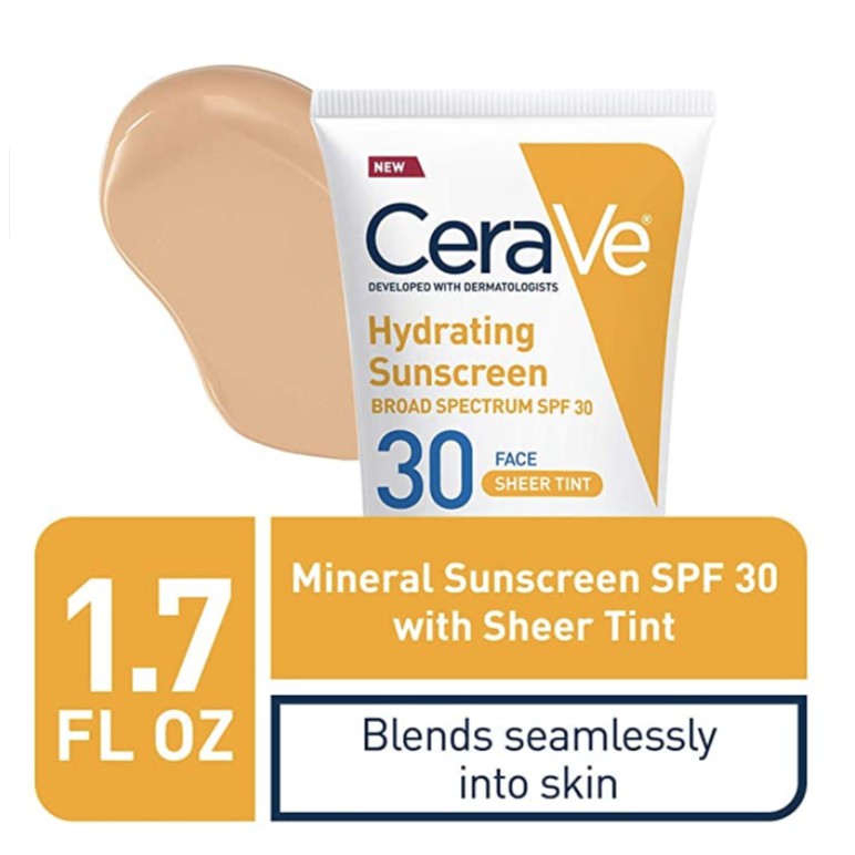 Kem chống nắng CeraVe Hydrating Sunscreen SPF 30 Face Sheer Tint