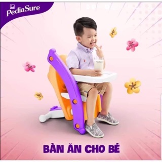 Bộ bàn ăn dặm kèm bập bênh cho bé