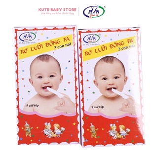 Hộp rơ lưỡi Đông Pha 3 con nai gạc rơ lưỡi cho trẻ sơ sinh