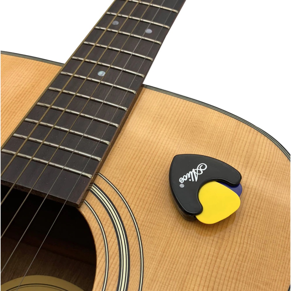 [Tặng kèm picks gãy] Hộp đựng pick gãy guitar Tự dính