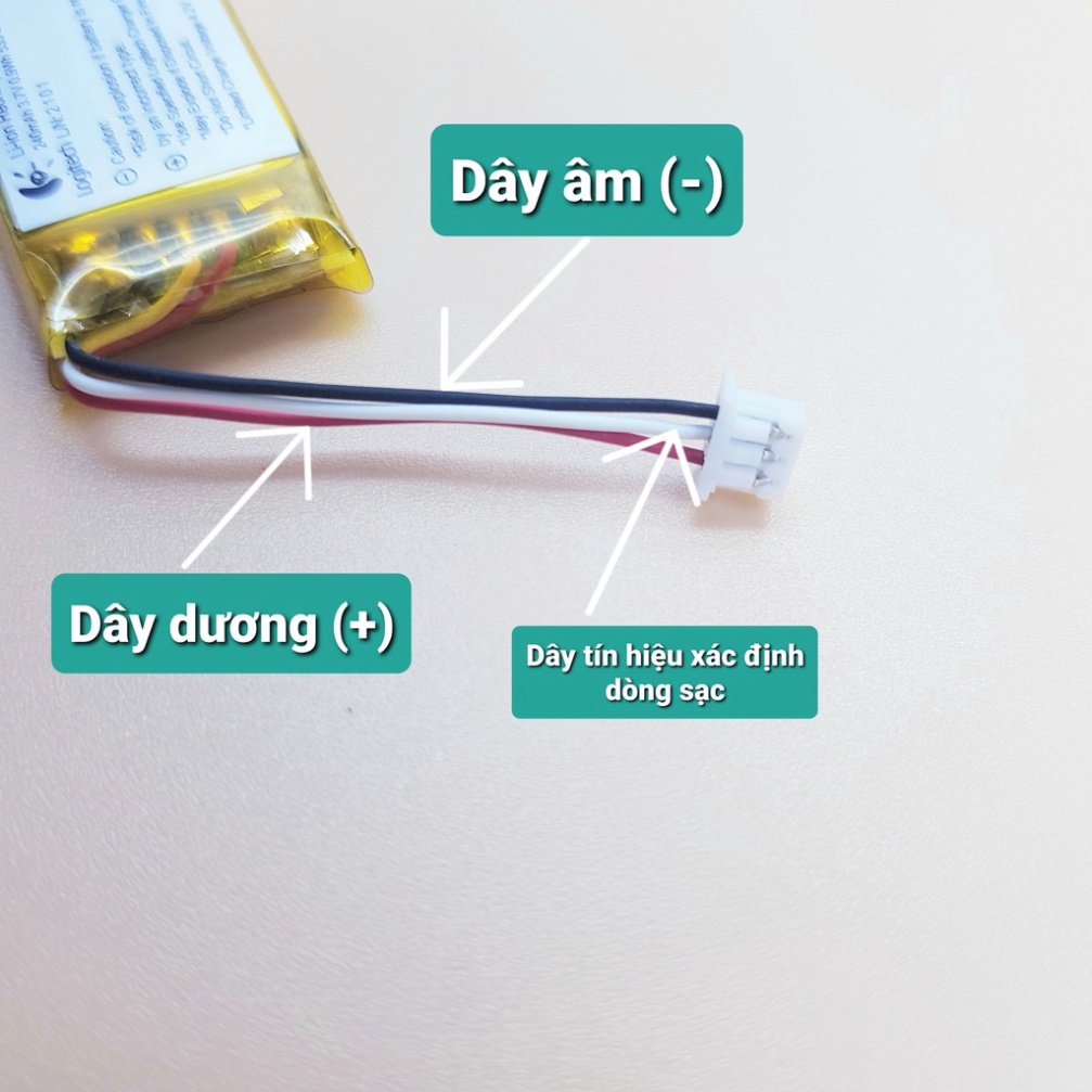 Pin Li-Po 3.7V 240MAh AHB521630Cho Camera GPS Chuột Không Dây - Kho  Điện Tử