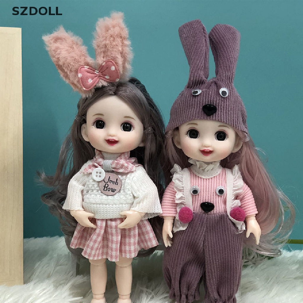 Búp Bê Công Chúa Đồ Chơi Dễ Thương 16cm Kèm 13 Khớp Nối ob11