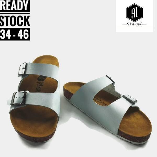 Giày Sandal Da Quai Ngang Size Lớn 5.5-2 Cho Nam Nữ