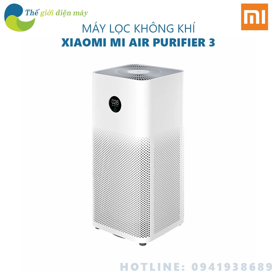 Máy lọc không khí Mi Air Purifier 3 - Bảo hành 6 tháng - Shop Thế giới điện máy