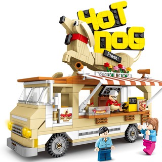 Đồ Chơi Lego Minecraft - Lego Xe Hot Dog 601301 - Xe Lego - 500 Mảnh