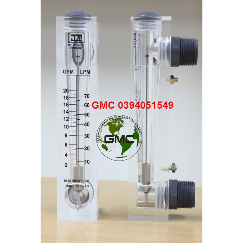 Lưu lượng kế lắp trên bảng điều khiển 10/20/35 GPM