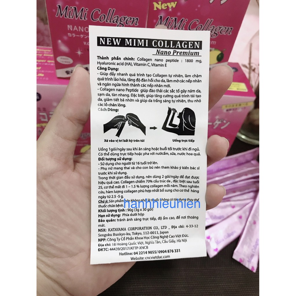✅[CHÍNH HÃNG] NEW MiMi COLLAGEN (H/30g)-công nghệ Nano nhập khẩu từ Nhật Bản | BigBuy360 - bigbuy360.vn
