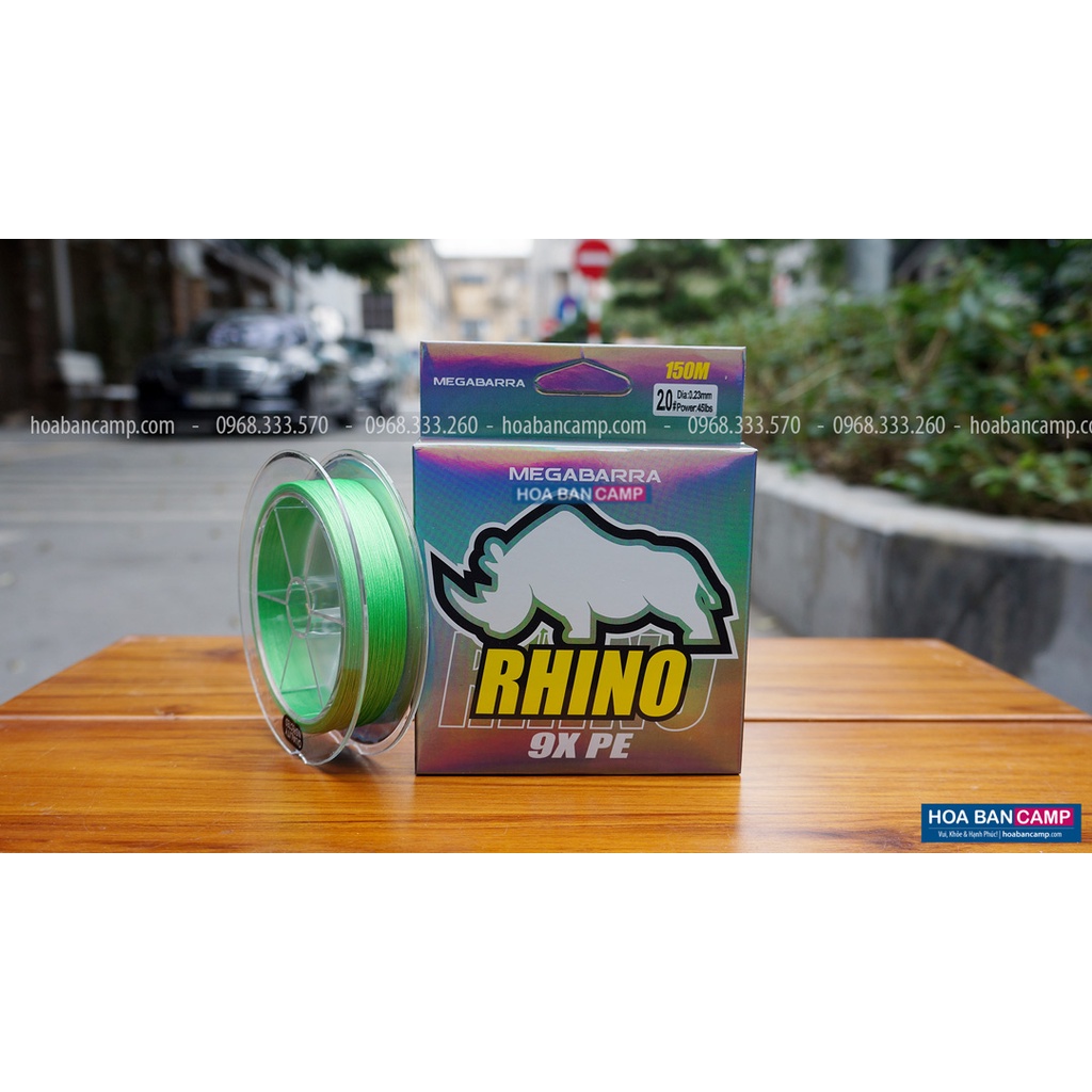 Dây Dù Megabarra Rhino PE 9x | 150m