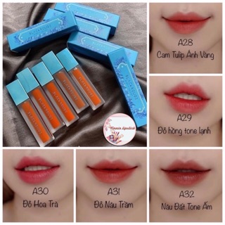 Son kem Black Rouge Air Fit Velvet Ver 6 BLUEMING GARDEN COLLECTION [Vienie.lipstick]