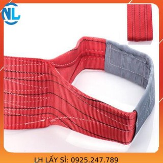 Cáp vải cẩu hàng bản dẹp 5 tấn 2 mét 6:1 thái bình vina