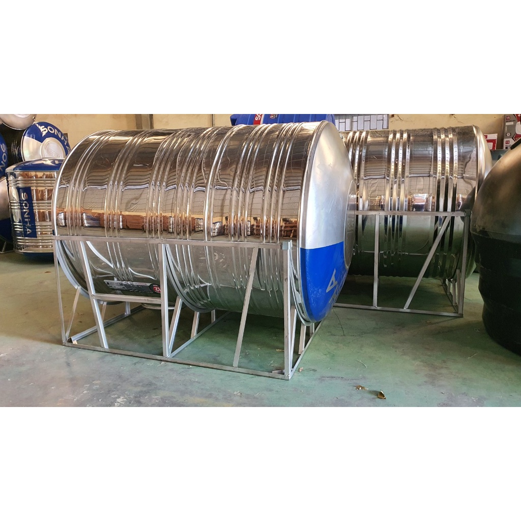 Bồn nước inox Sơn Hà 500L,700L,1000L,1200L,1500L,1500Lngang✅ Miễn phí vận chuyển nội thành,(free ngoại thành tùy theo kh