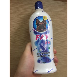 Dầu tắm FAY 5 sao 300ml dành cho Chó & Mèo