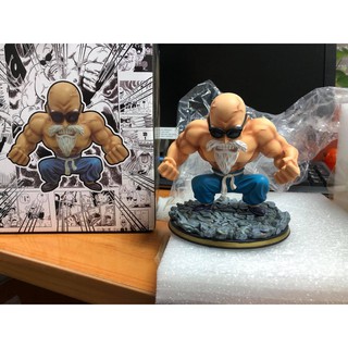 Mô hình Resin Dragonball chính hãng - Quy lão Rùa Già - Kame Roshin MEGA WCF WUSHUANG Studio