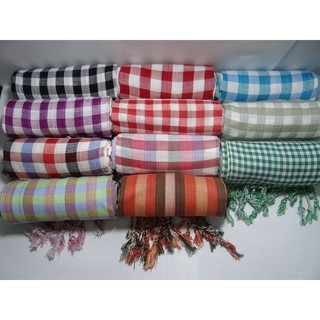 2 khăn rằn Campuchia cỡ nhỏ 1,45x0,38m