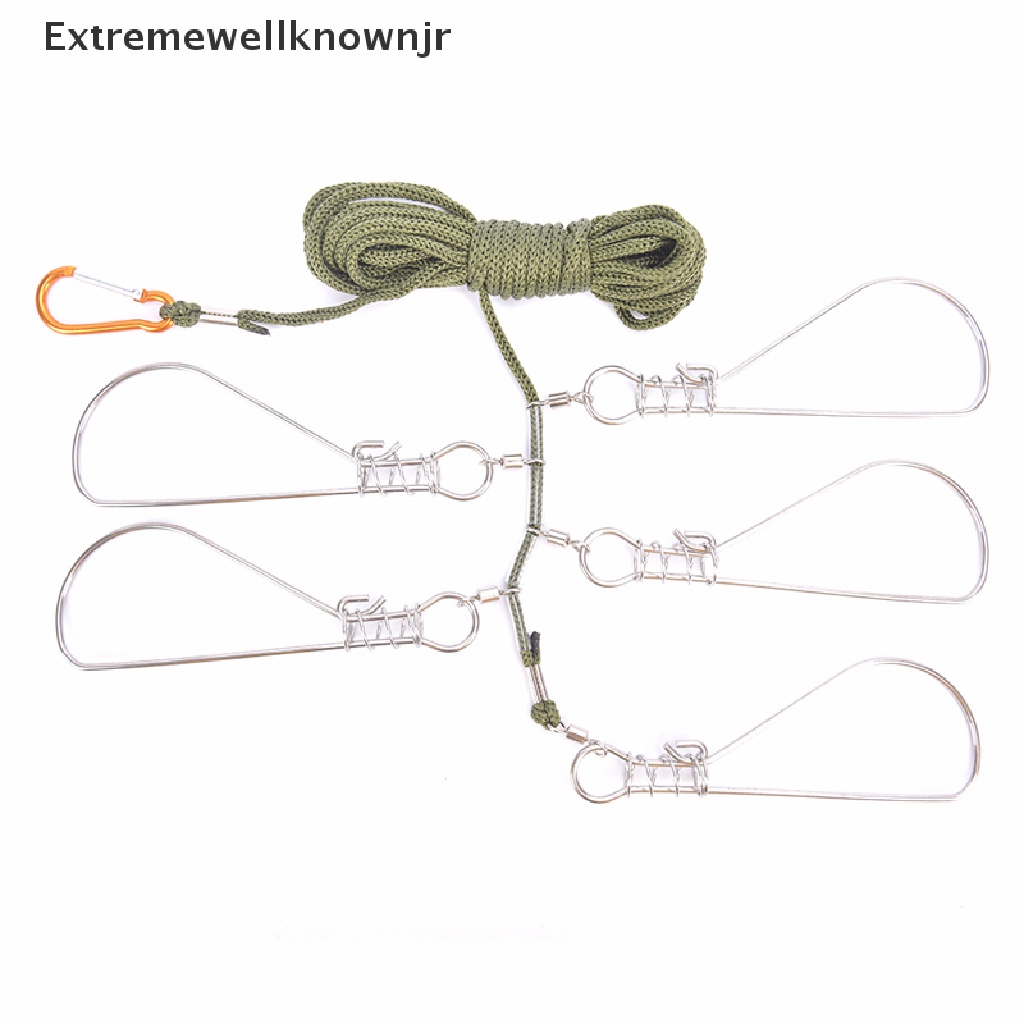 Ervn Khóa Câu Cá Dây Chuỗi Xích Kèm Dây Phao Câu Cá Trực Tiếp.