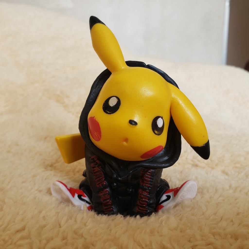 Mô hình Pokemon Pikachu ngộ nghĩnh dùng decor phòng, quà tặng, trưng bày