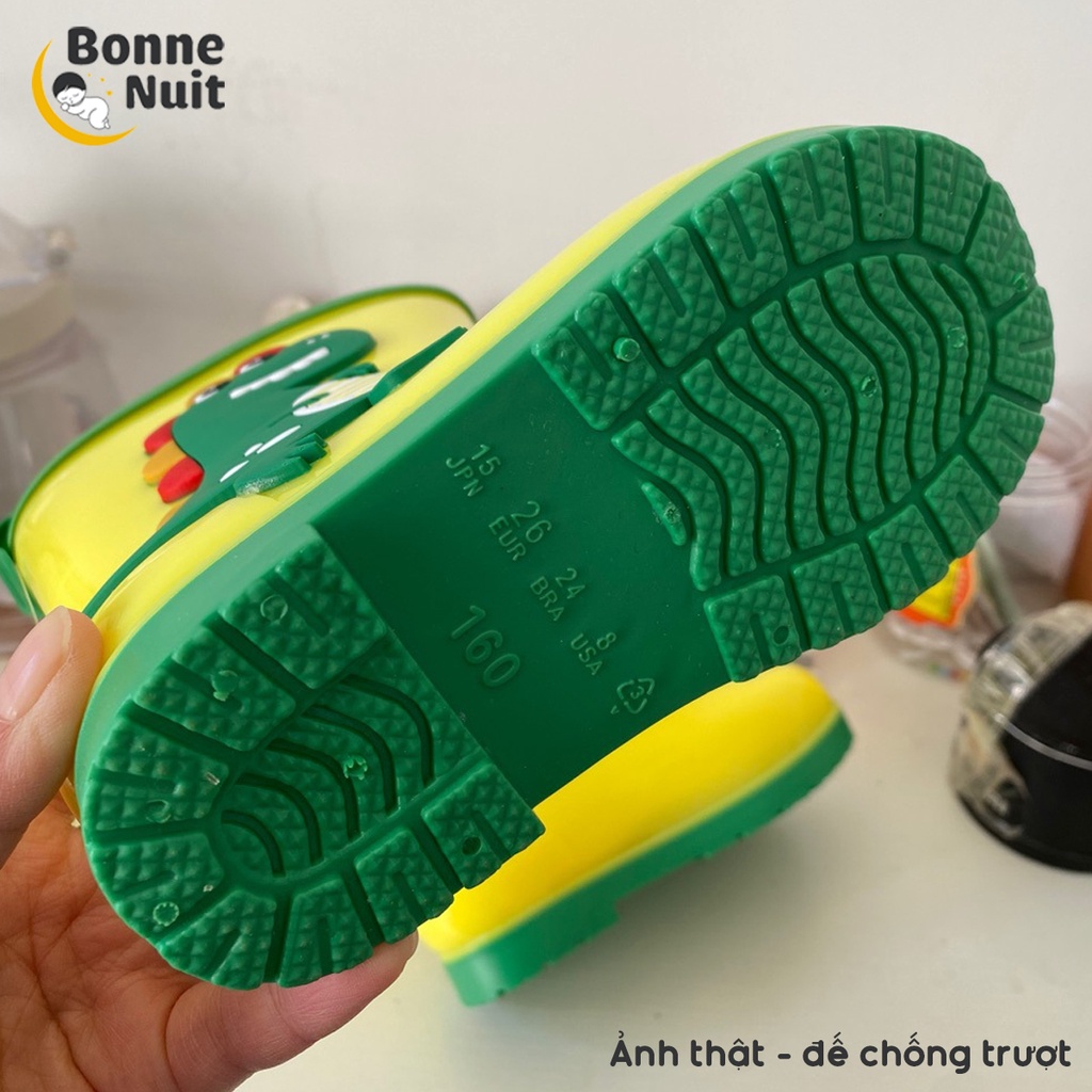 Ủng đi mưa gấu Bear trendy, siêu mềm và chống trượt cho bé