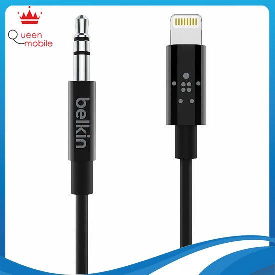 Cáp Nối Âm Thanh Lightning sang Audio 3.5 Belkin (AV10172bt06-BLK)