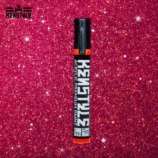[KIM TUYẾN] ★  Bút Vẽ 𝗞𝗘𝗡𝗦𝗧𝗬𝗟𝗘 Trên Áo Giày Nón Màu Đỏ 30ml [Giặt không bay, không phai] ★