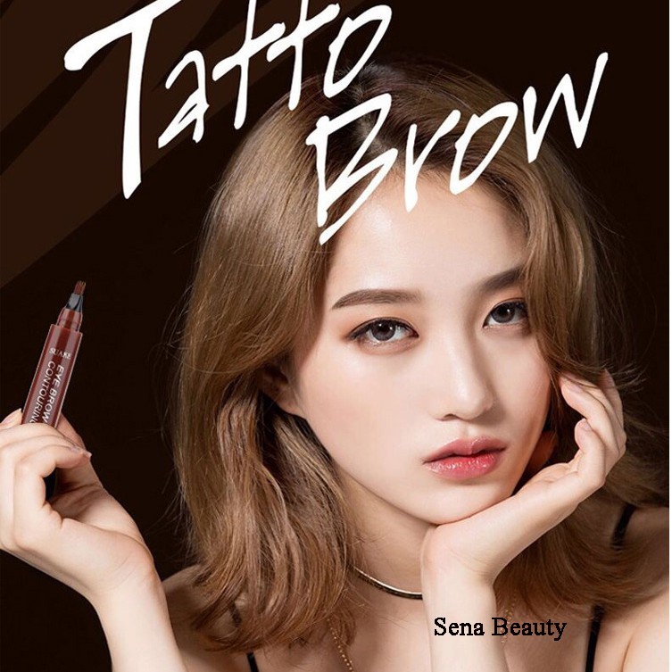 Bút Chì Phẩy Sợi Suake Tint My 4 Tip Brow Giusp Bạn Có Cặp Lông Mày Đẹp Tự Nhiên